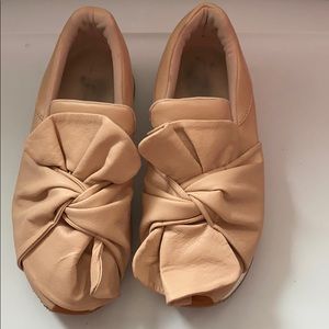 Zara Sneakers with Bow Detail